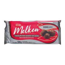 Chocolate Meio Amargo 63% Melken Zero 500g Harald