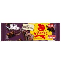 Chocolate Meio Amargo Cobertura Garoto 500g Chocolate Meio Amargo Cobertura Garoto 500g