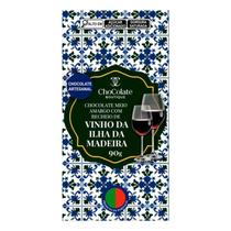 Chocolate Meio Amargo com Recheio de Vinho da Ilha da Madeira Chocolate Boutique 90g