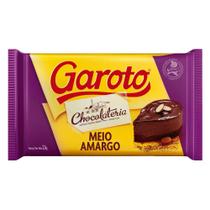Chocolate Meio Amargo Garoto 1kg