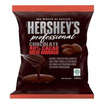 Chocolate Meio Amargo Hersheys Fracionado - 1,010kg - Hershey's