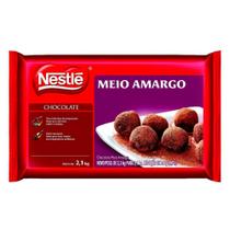 Chocolate Meio Amargo Nestle 2,1kg Barra