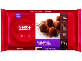 Chocolate Meio Amargo Nestle 2,1kg Barra - Nestlé Chocolate Meio Amargo Nestle 2,1kg Barra - Nestlé