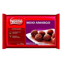 Chocolate Meio Amargo Nestle 2,1kg Barra Chocolate Meio Amargo Nestle 2,1kg Barra