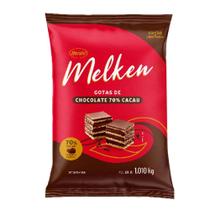 Chocolate Melken 70% Cacau Gotas 1,010kg Harald