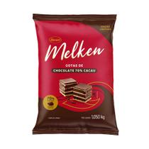 Chocolate Melken 70% Cacau Gotas 1,050kg Harald