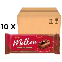 Chocolate Melken Ao Leite Barra 1,01kg Caixa com 10 - Harald