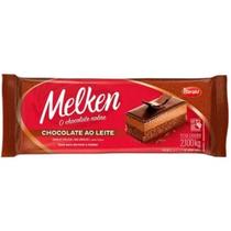 Chocolate Melken Ao Leite Barra 2,1kg - Harald