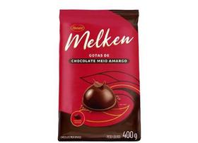 Chocolate Melken Meio Amargo em gotas 400g - Harald Chocolate Melken Meio Amargo em gotas 400g - Harald