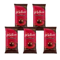 Chocolate Melken Meio Amargo Gotas 2,05kg Caixa c/5 Harald Chocolate Melken Meio Amargo Gotas 2,05kg Caixa c/5 Harald