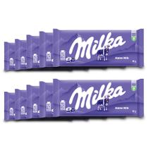 Chocolate Milka Alpine Milk Kit 10 Barras de 90g
