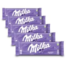 Chocolate Milka Alpine Milk Kit 5 Barras de 250g