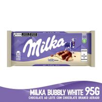 Chocolate milka bubbly white 95g