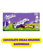 CHOCOLATE MILKA IMPORTADO BARRAS COM DIVERSOS SABORES SABORES:Milka Milkinis barrinhas