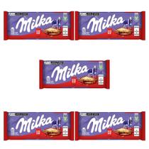 Chocolate Milka Lu Barra Kit Com 5 Unidades De 87G Chocolate Milka Lu Barra Kit Com 5 Unidades De 87G