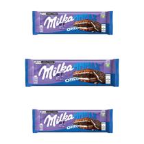 Chocolate Milka Oreo Grande Kit 3 Barras de 300g