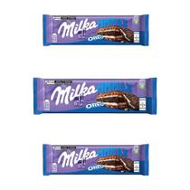 Chocolate Milka Oreo Grande Kit 3 Barras De 300G