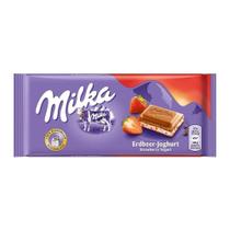 Chocolate Milka Strawberry Yoghurt 100g Chocolate Milka Strawberry Yoghurt 100g