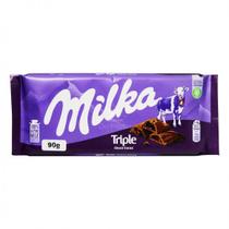 Chocolate milka triple choco cocoa 90g