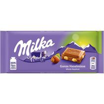 Chocolate Milka Whole Hazelnuts Avelãs Inteiras 100g