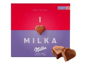 Chocolate Milka With Love Pralines Avelãs 110g - Importado Chocolate Milka With Love Pralines Avelãs 110g - Importado