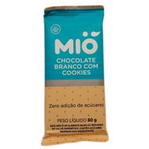 Chocolate Mió Branco com Cookies Zero 60g Chocolate Mió Branco com Cookies Zero 60g