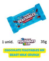 Chocolate mr beast feastables 35g sabores importada sabores:milk chocolate Chocolate mr beast feastables 35g sabores importada sabores:milk chocolate