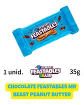 Chocolate mr beast feastables 35g sabores importada sabores:peanut butter