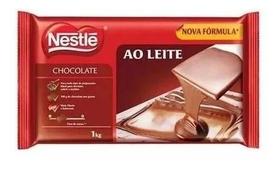 Chocolate Nestlé Ao Leite Barra 1kg Chocolate Nestlé Ao Leite Barra 1kg