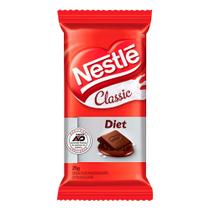 Chocolate Nestlé Classic Diet Sem Adição de Açúcar com 30g Chocolate Nestlé Classic Diet Sem Adição de Açúcar com 30g
