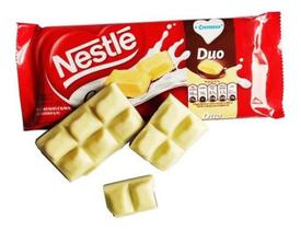 Chocolate Nestlé Classic Duo 90g - Leite Cremoso e Branco Suave