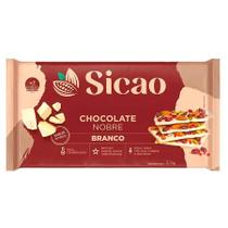 Chocolate Nobre Branco - Barra - 2,1 kg - 1 unidade - Sicao - Rizzo
