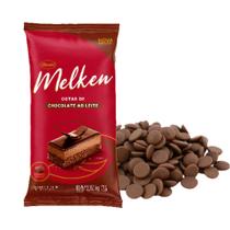 Chocolate nobre em gotas ao leite 2kg melken harald