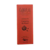 Chocolate Orgânico 55% Cacau Crocante de Castanha Chokolah 70g