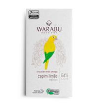 Chocolate Organico 64% Capim limão Warabu 70g Chocolate Organico 64% Capim limão Warabu 70g