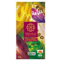 Chocolate Orgânico 81% Cacau com Nibs Mendoá 80gr
