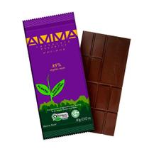 Chocolate Orgânico 85% Cacau AMMA 80g