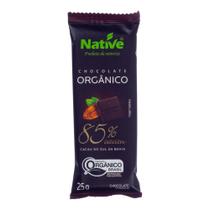 Chocolate Orgânico Native 85% Cacau 25g