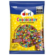 Chocolate Pastilha Confeito Chococandy Colorido 500g
