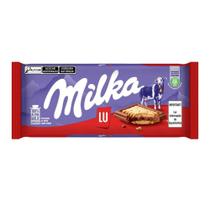 Chocolate Petit Lu Milka 87g Chocolate Petit Lu Milka 87g