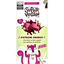 Chocolate Pistache Crunch ao Leite Vegetal Super Vegan 95g