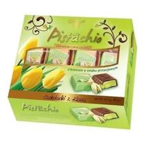 Chocolate Pistachio Importado C/ Pistache Polonês 400 Gramas