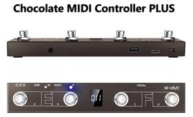 Chocolate Plus M-vave Pedal Controlador Midi Sem Fio Bt Chocolate Plus M-vave Pedal Controlador Midi Sem Fio Bt