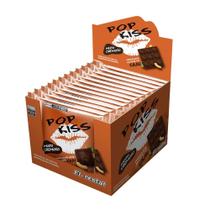 Chocolate Pop Kiss ao Leite com Castanha de Caju 60g - Embalagem com 12 Unidades