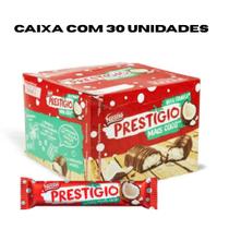 Chocolate Prestígio Mais Coco Nestlê Cx com 30 Unidades