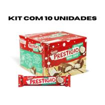 Chocolate Prestígio Nestle Kit 10 Unidades C/ 33g Cada