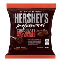 Chocolate Profissional 40% Cacau Meio Amargo Moeda 1,01kg Hersheys