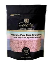 Chocolate Puro Rosa Granulado Sem adição de Açúcar e Adoçante - 90g