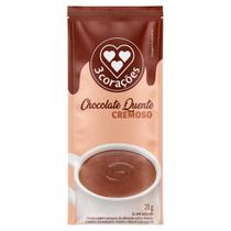 Chocolate quente em pó 3 corações stick 30x20g Chocolate quente em pó 3 corações stick 30x20g