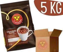 Chocolate Quente Leite Pó Soluvel Vending 3 Corações 5X1Kg